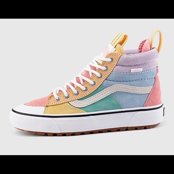 pastel high top vans